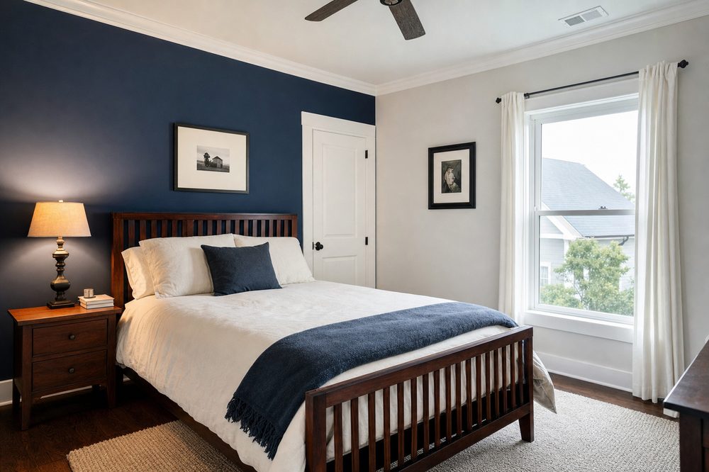 Accent wall and feature finishes